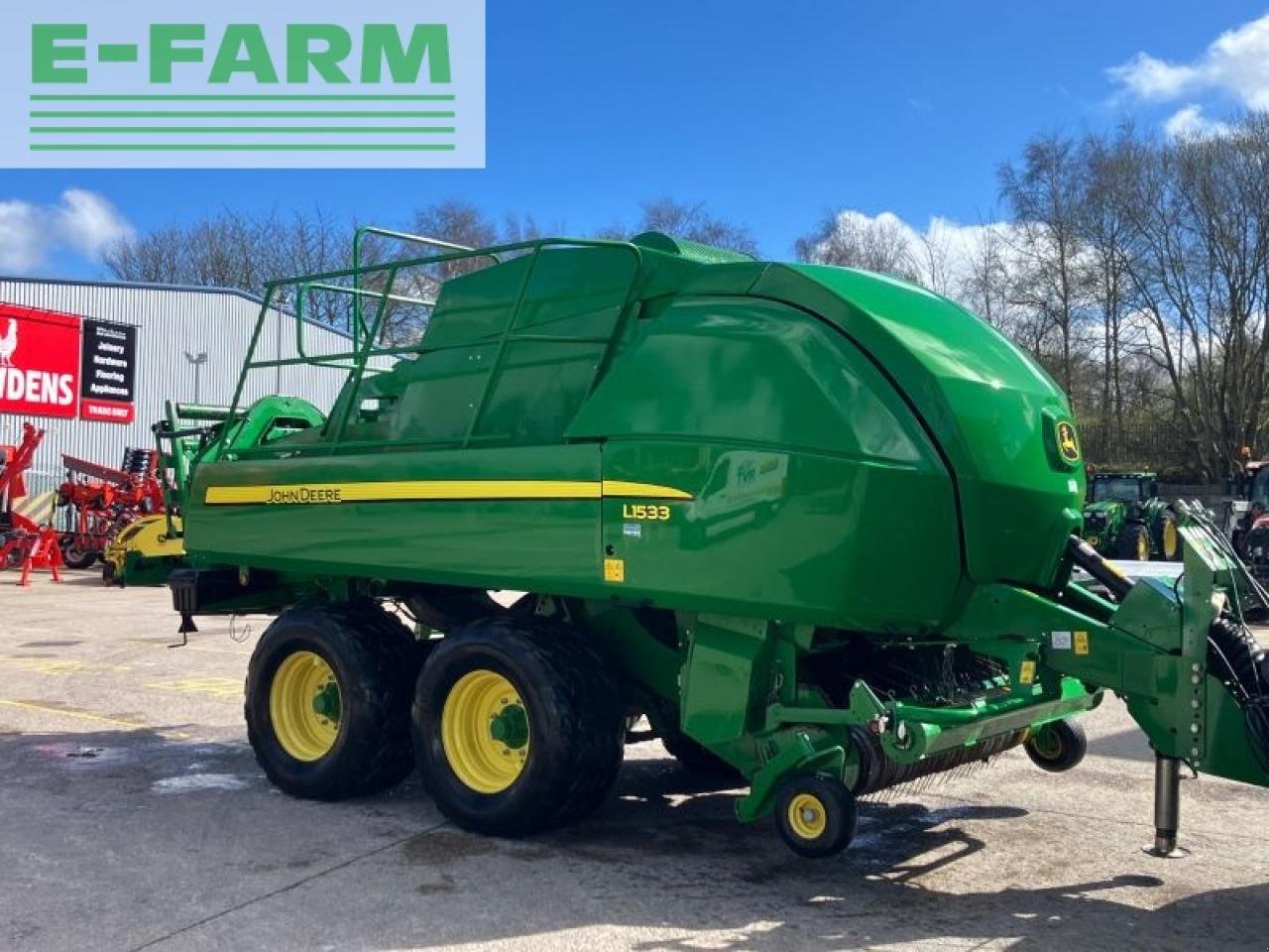 Hochdruckpresse a típus John Deere l1533 square baler, Gebrauchtmaschine ekkor: SHREWSBURRY (Kép 8)