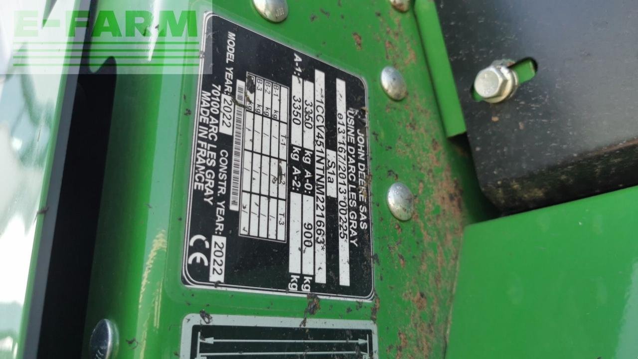 Hochdruckpresse des Typs John Deere V 451 M HC25, Gebrauchtmaschine in REDLHAM (Bild 15)