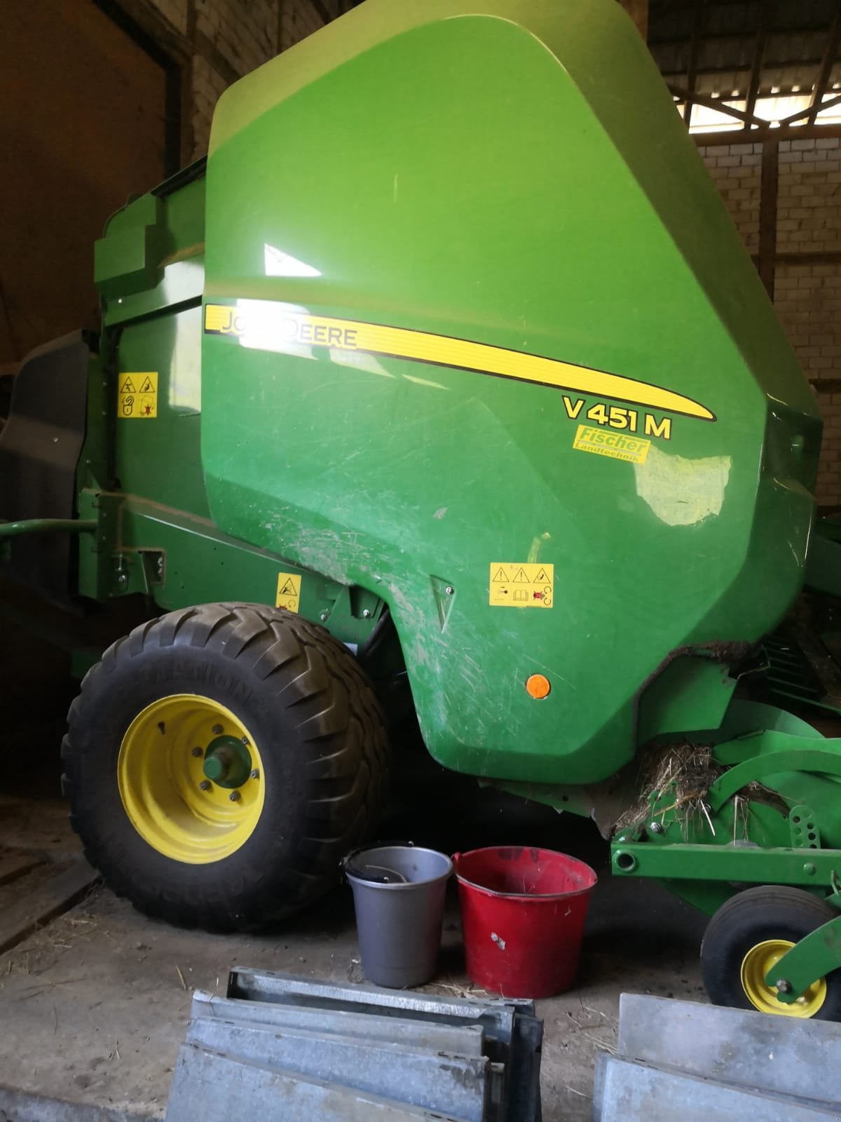 Hochdruckpresse typu John Deere V451M, Gebrauchtmaschine v Wetzlar (Obrázek 3)