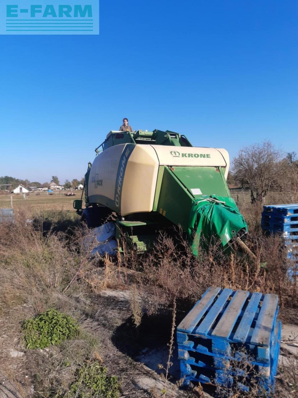 Hochdruckpresse typu Krone Big Pack 12130, Gebrauchtmaschine v Hamburg (Obrázek 1)