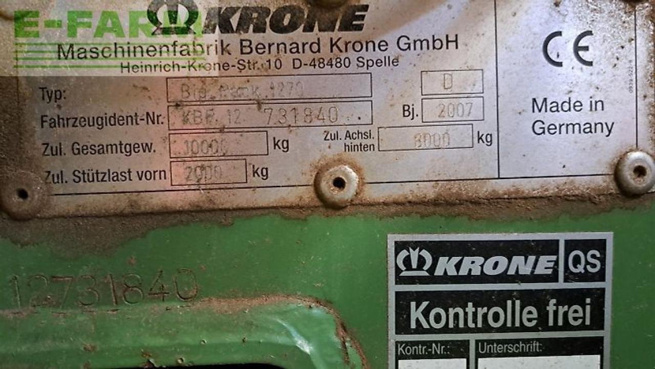 Hochdruckpresse typu Krone bigpack 1270xc multi-bale, Gebrauchtmaschine v gg VEGHEL (Obrázek 7)
