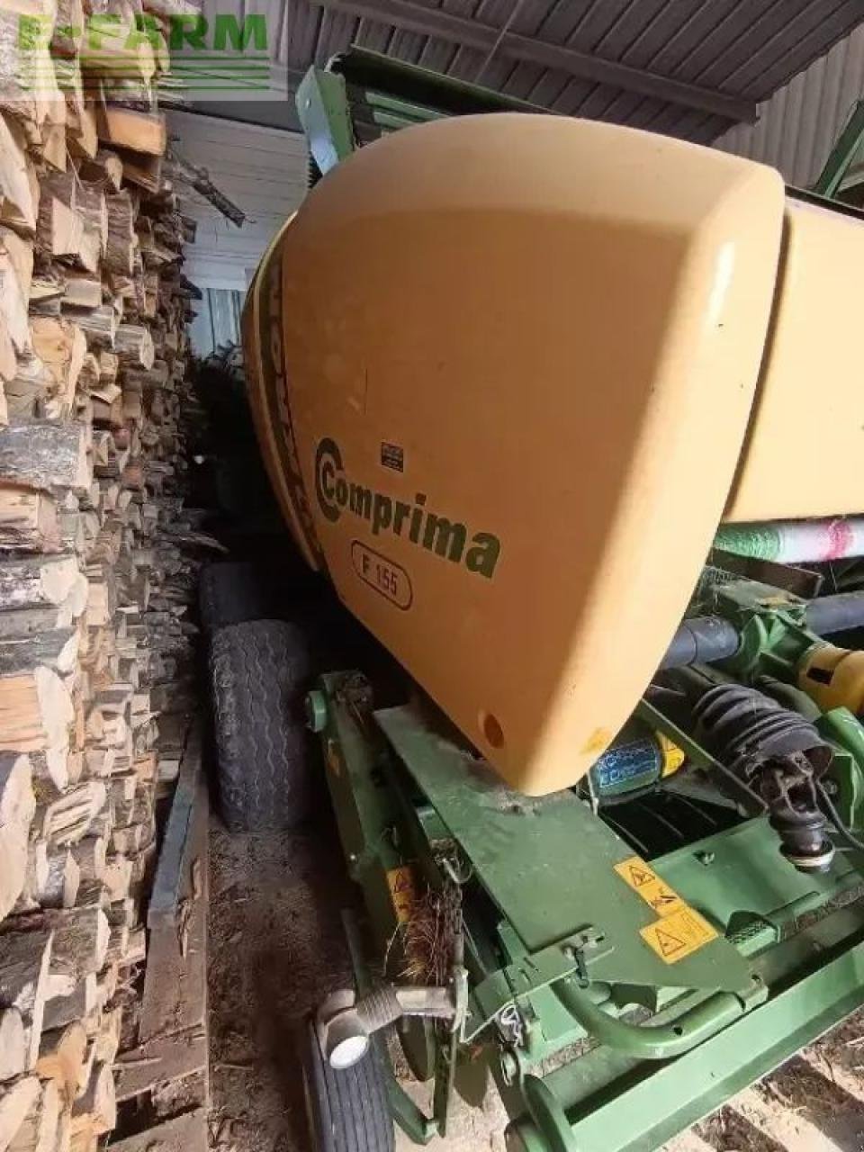 Hochdruckpresse Türe ait Krone comprima f155, Gebrauchtmaschine içinde LEVIER (resim 2)
