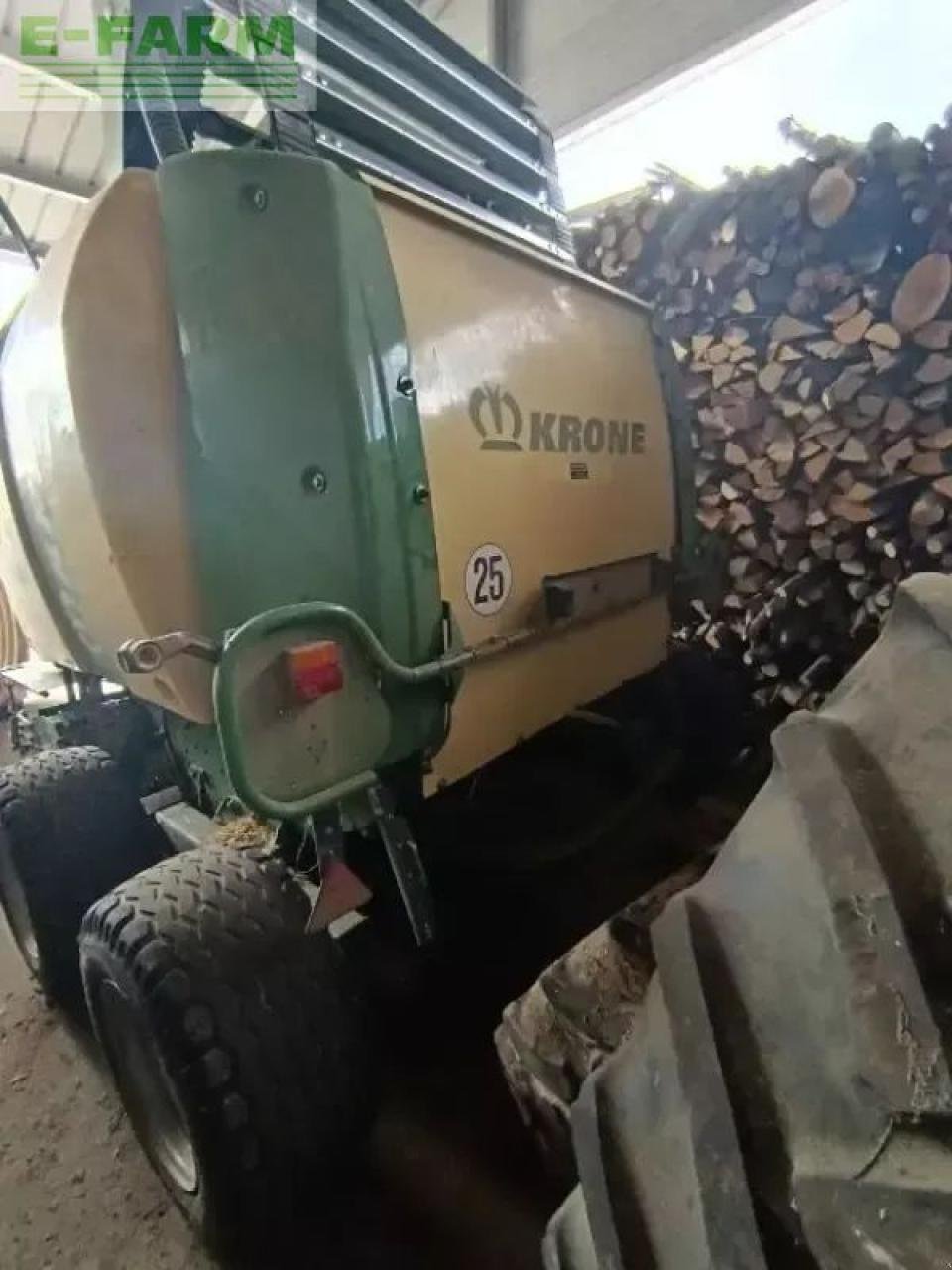 Hochdruckpresse Türe ait Krone comprima f155, Gebrauchtmaschine içinde LEVIER (resim 4)