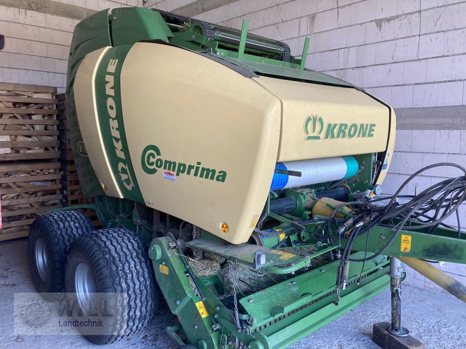 Hochdruckpresse of the type Krone Comprima V 180 XC, Gebrauchtmaschine in Rudendorf (Picture 4)