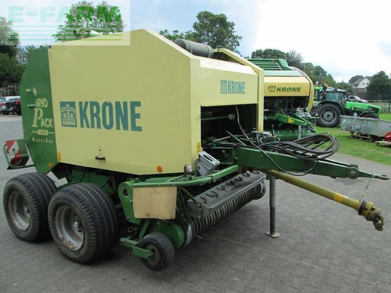 Hochdruckpresse des Typs Krone vario pack 1500 mc, Gebrauchtmaschine in VELBERT (Bild 2)