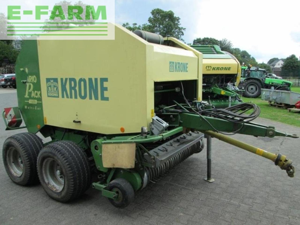 Hochdruckpresse des Typs Krone vario pack 1500 mc, Gebrauchtmaschine in VELBERT (Bild 2)