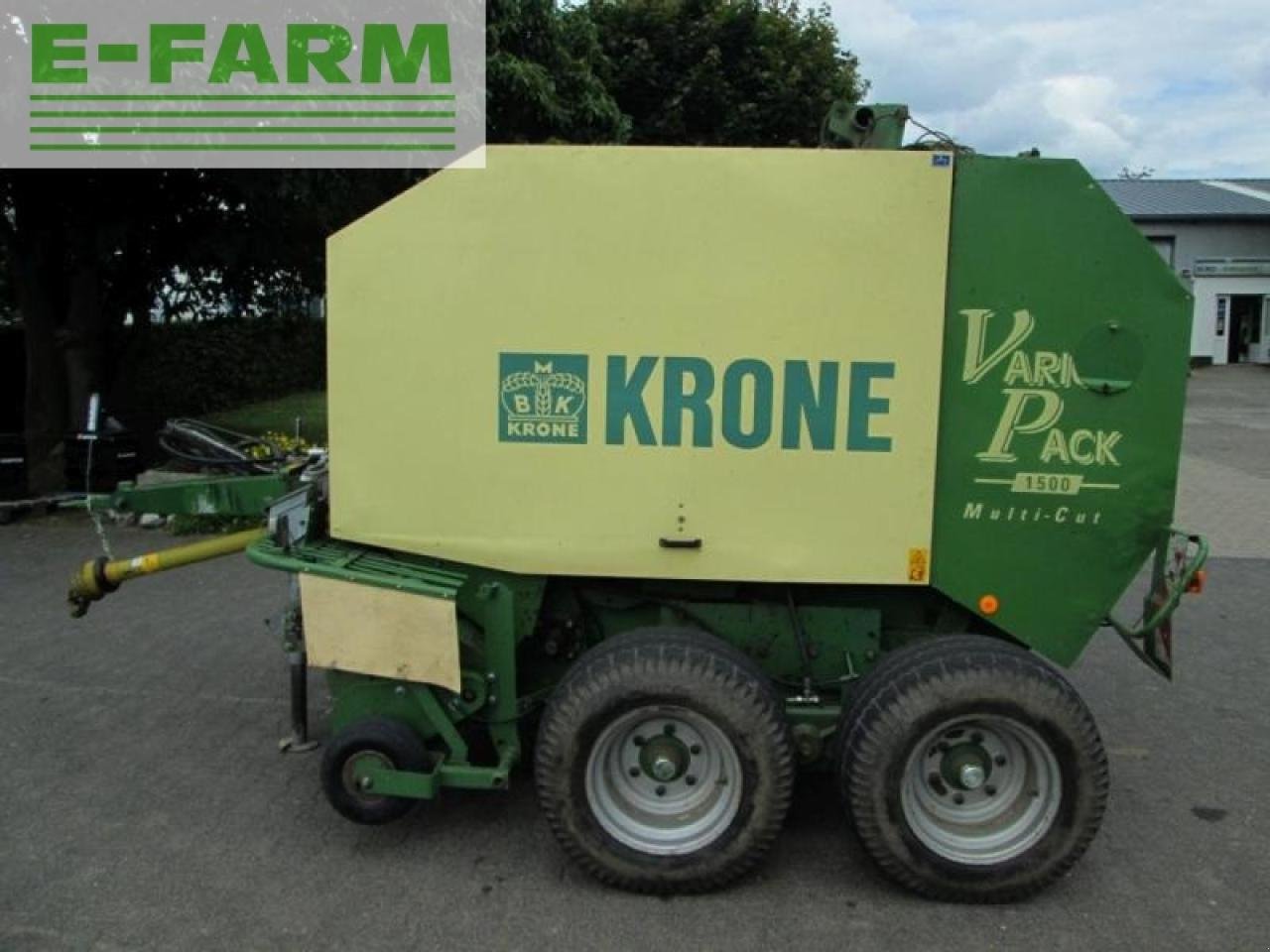 Hochdruckpresse des Typs Krone vario pack 1500 mc, Gebrauchtmaschine in VELBERT (Bild 5)