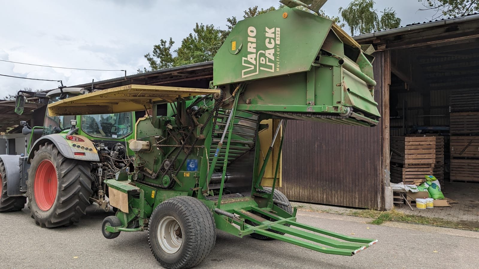 Hochdruckpresse des Typs Krone Vario Pack 1500, Gebrauchtmaschine in Donaueschingen (Bild 4)