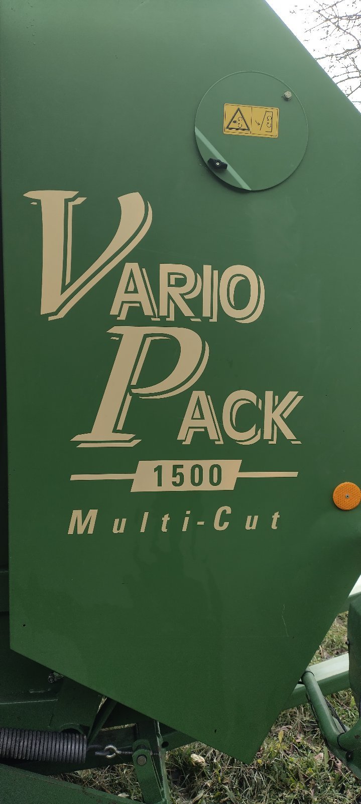 Hochdruckpresse typu Krone Vario Pack 1500, Gebrauchtmaschine v Bärnau (Obrázek 15)