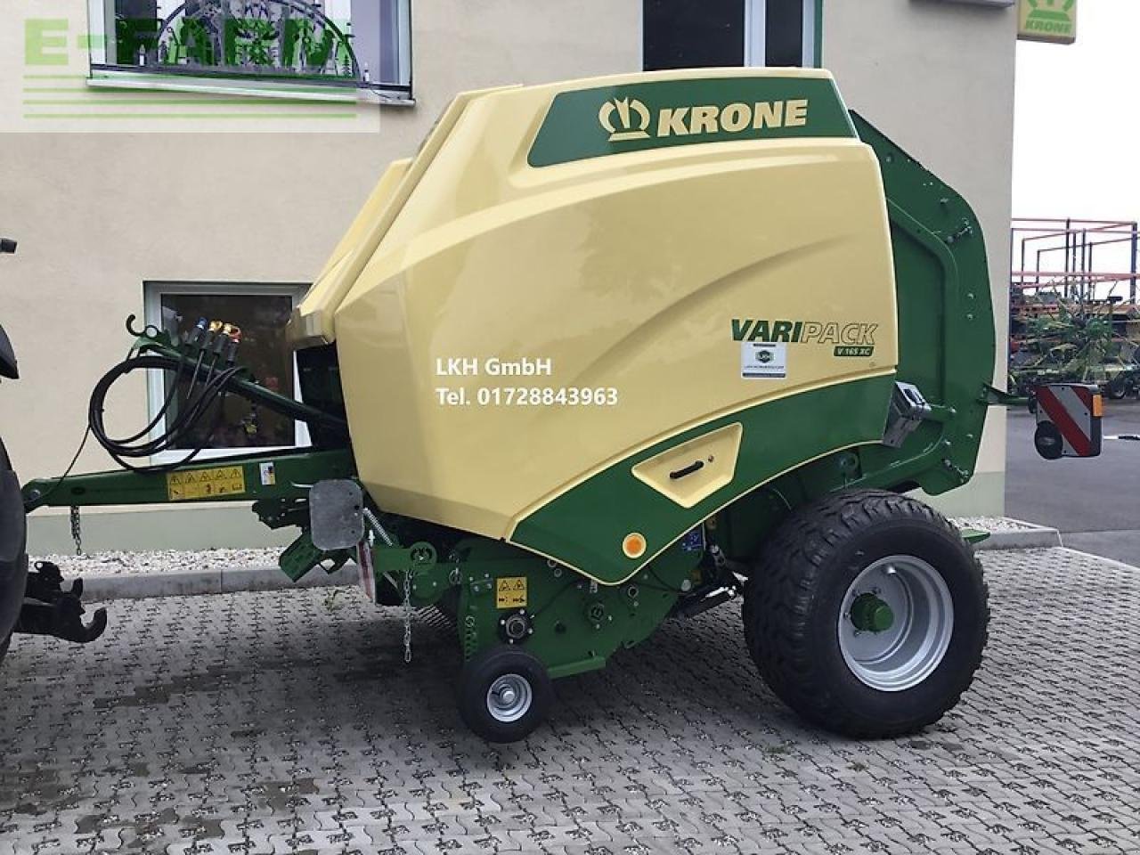 Hochdruckpresse typu Krone varipack 165 xc, Gebrauchtmaschine w ZWÖNITZ OT HORMERSDORF (Zdjęcie 2)