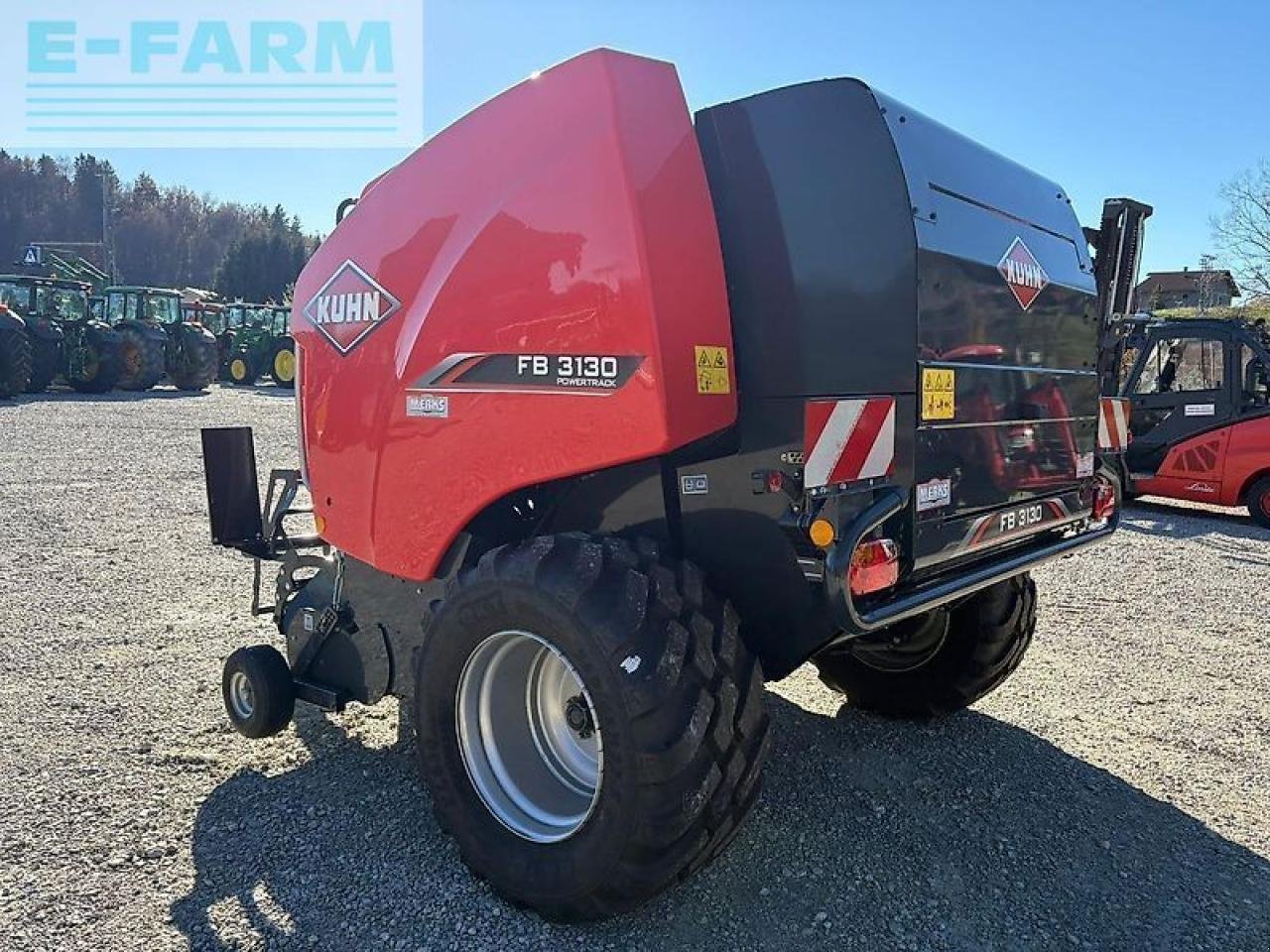 Hochdruckpresse des Typs Kuhn fb 3130 mit bremse, Gebrauchtmaschine in GROBELNO (Bild 4)