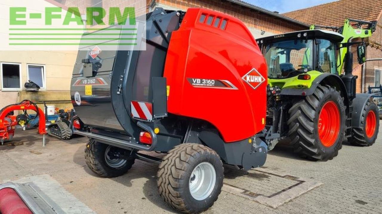 Hochdruckpresse of the type Kuhn vb 3160 oc 14 - 14 messer schneidwerk, isobus, 2. riemenantrieb, high silage satz, Gebrauchtmaschine in WALDKAPPEL-BISCHHAUSEN (Picture 5)