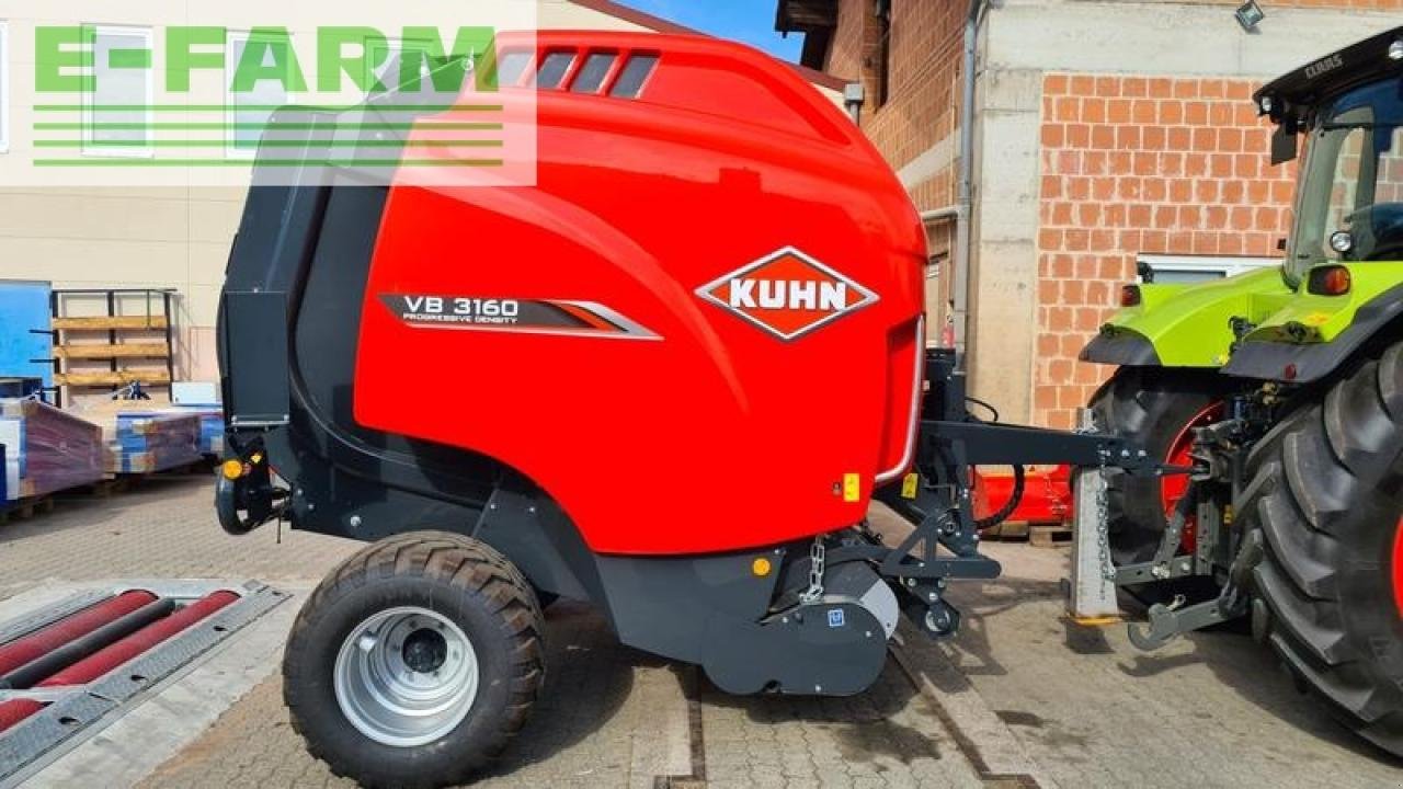 Hochdruckpresse of the type Kuhn vb 3160 oc 14 - 14 messer schneidwerk, isobus, 2. riemenantrieb, high silage satz, Gebrauchtmaschine in WALDKAPPEL-BISCHHAUSEN (Picture 7)