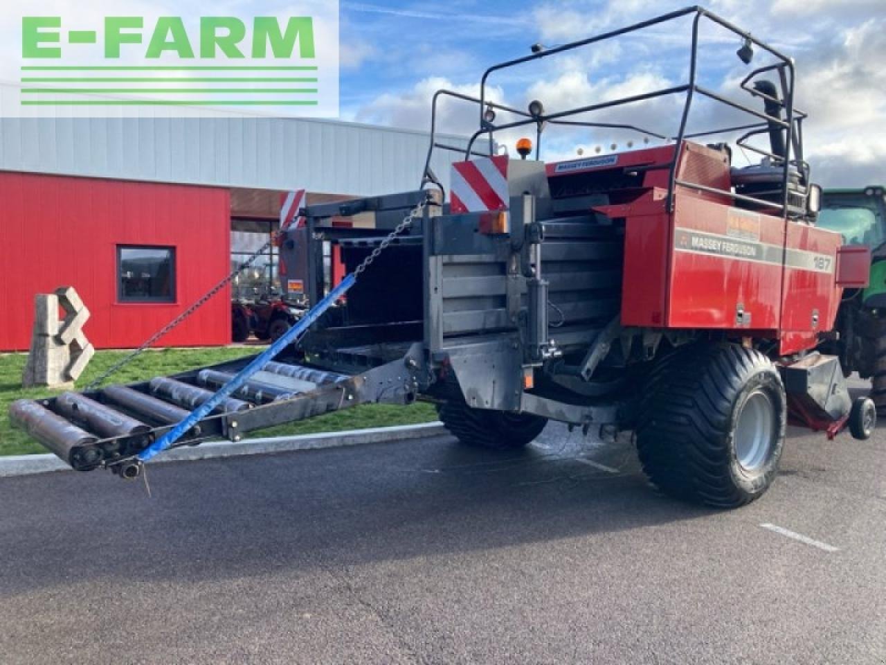 Hochdruckpresse a típus Massey Ferguson massey ferguson 187 se, Gebrauchtmaschine ekkor: POLISOT (Kép 4)