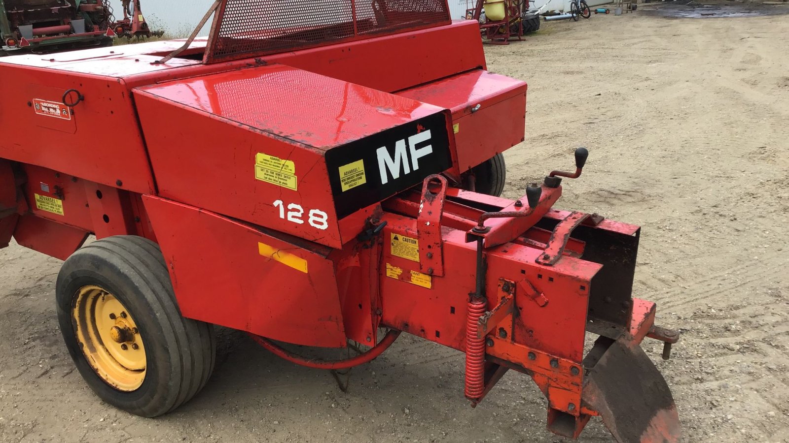 Hochdruckpresse typu Massey Ferguson MF128, Gebrauchtmaschine v Bording (Obrázek 5)