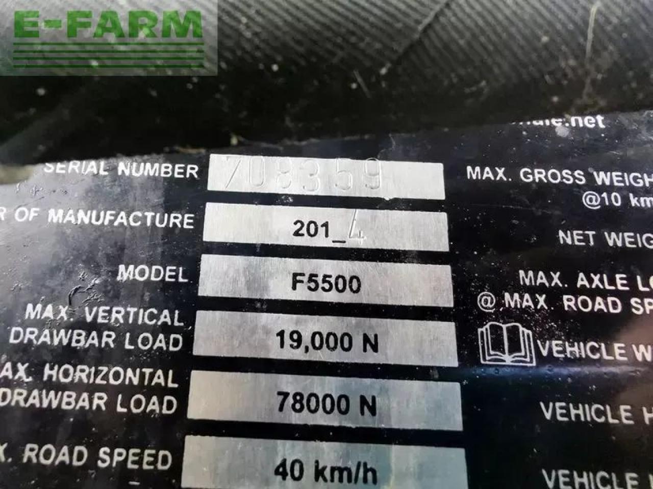 Hochdruckpresse des Typs McHale f5500 rundballenpresse, Gebrauchtmaschine in SANKT MARIENKIRCHEN BEI SCHÄRDING (Bild 12)