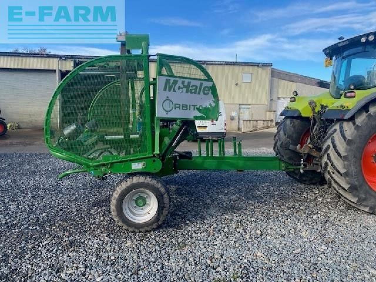 Hochdruckpresse типа McHale ORBITAL TRAILED WRAPPER, Gebrauchtmaschine в OLDMELDRUM, INVERURIE (Фотография 4)