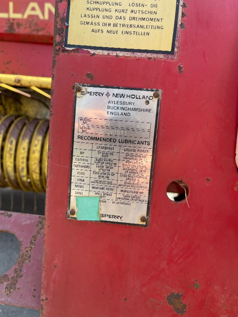 Hochdruckpresse des Typs New Holland 370, Gebrauchtmaschine in Noerdange (Bild 8)