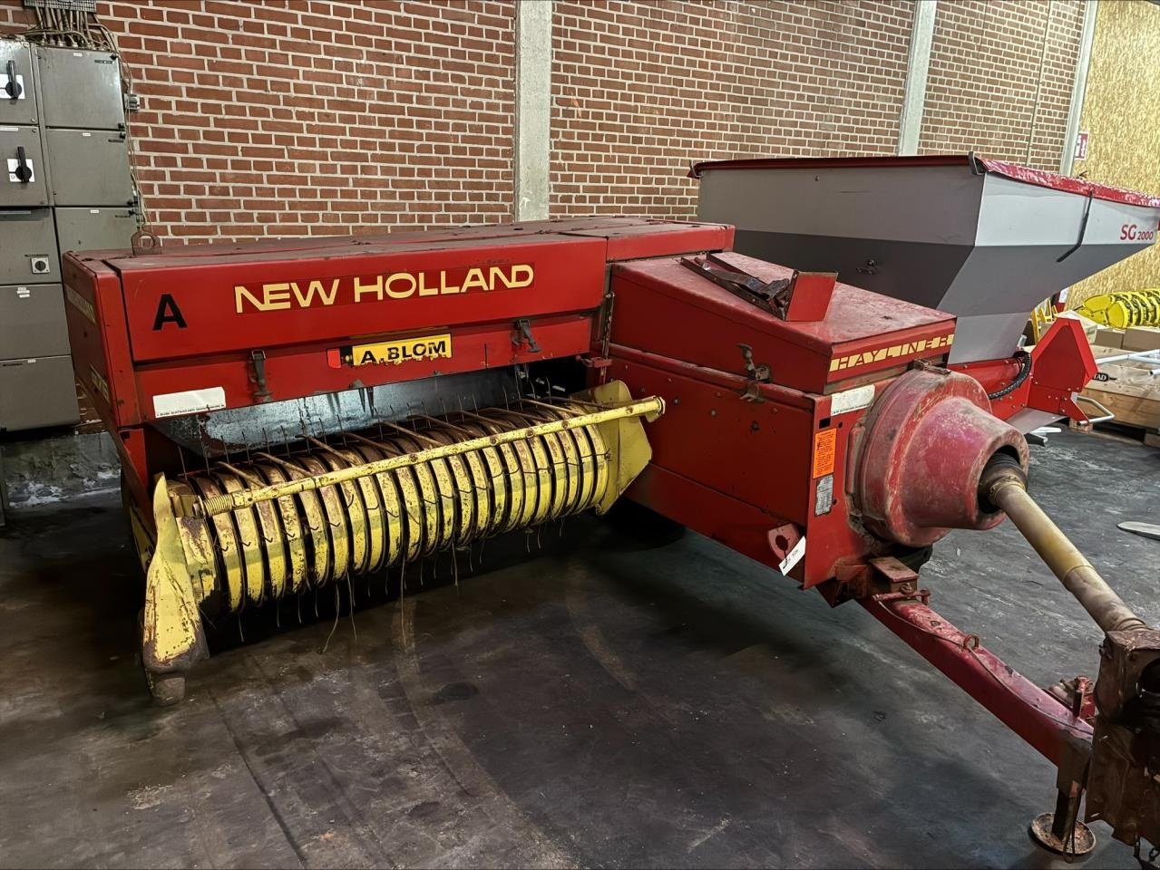 Hochdruckpresse tip New Holland 376, Gebrauchtmaschine in Skanderborg (Poză 1)