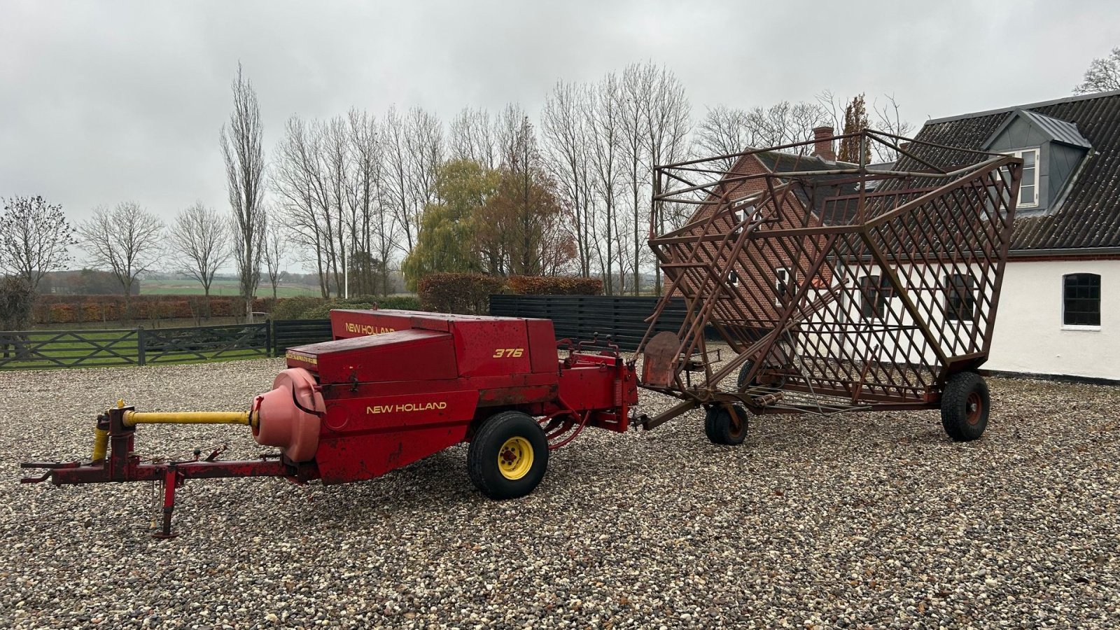 Hochdruckpresse от тип New Holland 376, Gebrauchtmaschine в Thorsø (Снимка 5)