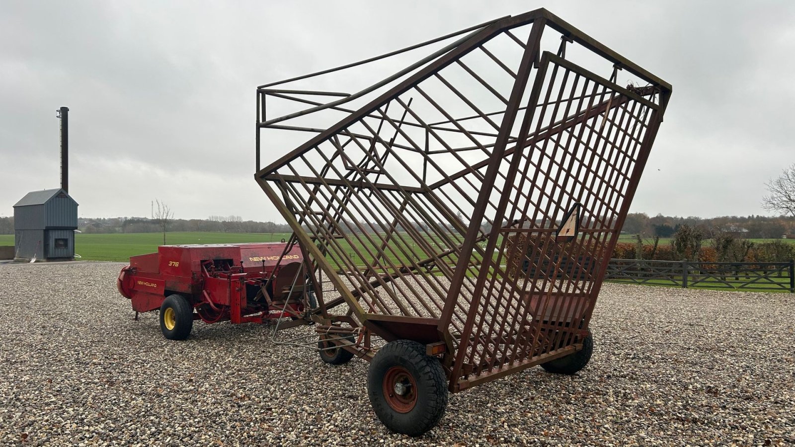 Hochdruckpresse от тип New Holland 376, Gebrauchtmaschine в Thorsø (Снимка 4)