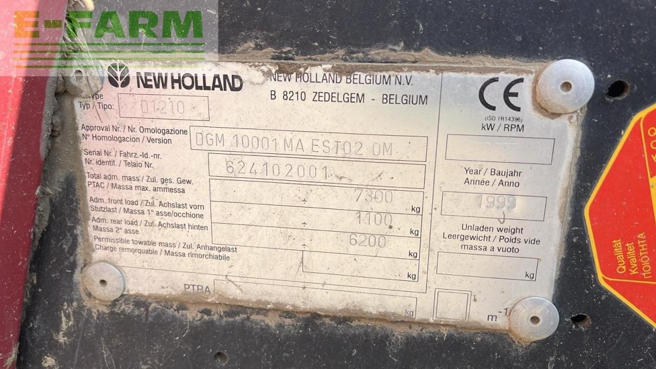 Hochdruckpresse typu New Holland D1210, Gebrauchtmaschine v Hamburg (Obrázek 13)