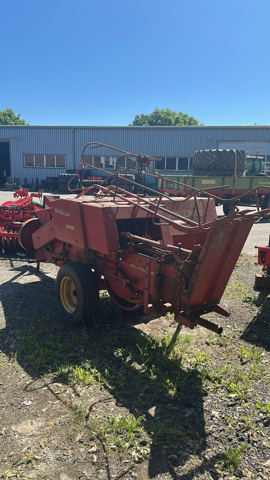 Hochdruckpresse от тип New Holland Hayliner 276, Gebrauchtmaschine в Husum (Снимка 3)