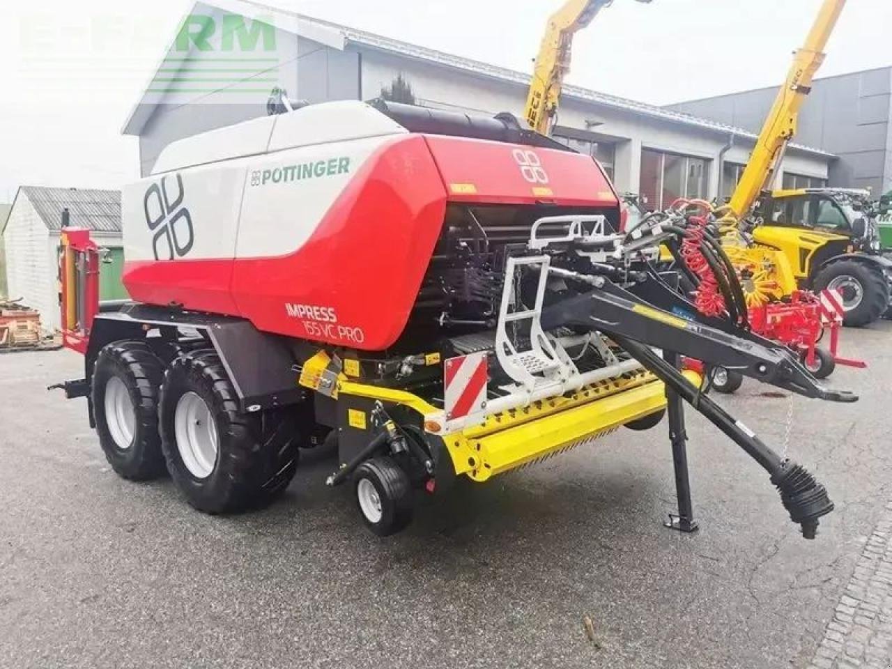 Hochdruckpresse typu Pöttinger impress 155 vc pro press-wickelkombination, Gebrauchtmaschine v SANKT MARIENKIRCHEN BEI SCHÄRDING (Obrázek 2)