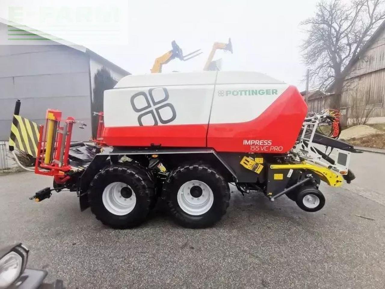 Hochdruckpresse typu Pöttinger impress 155 vc pro press-wickelkombination, Gebrauchtmaschine v SANKT MARIENKIRCHEN BEI SCHÄRDING (Obrázek 3)