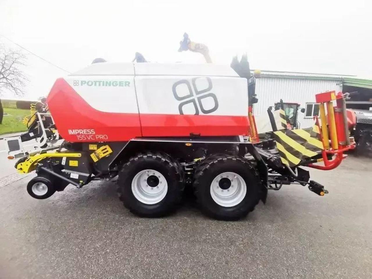 Hochdruckpresse typu Pöttinger impress 155 vc pro press-wickelkombination, Gebrauchtmaschine v SANKT MARIENKIRCHEN BEI SCHÄRDING (Obrázek 8)