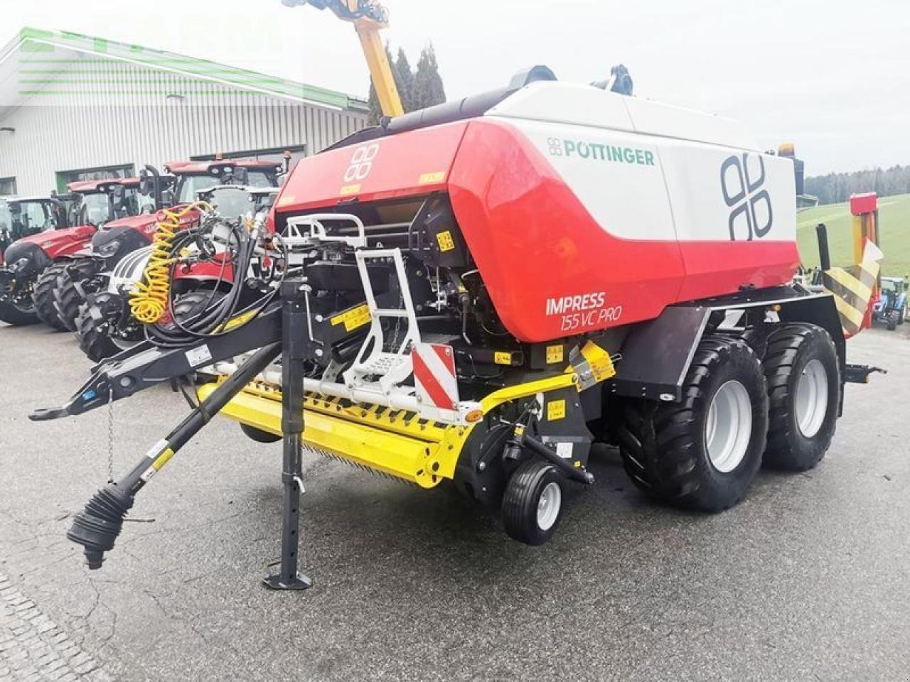 Hochdruckpresse typu Pöttinger impress 155 vc pro press-wickelkombination, Gebrauchtmaschine v SANKT MARIENKIRCHEN BEI SCHÄRDING (Obrázek 1)