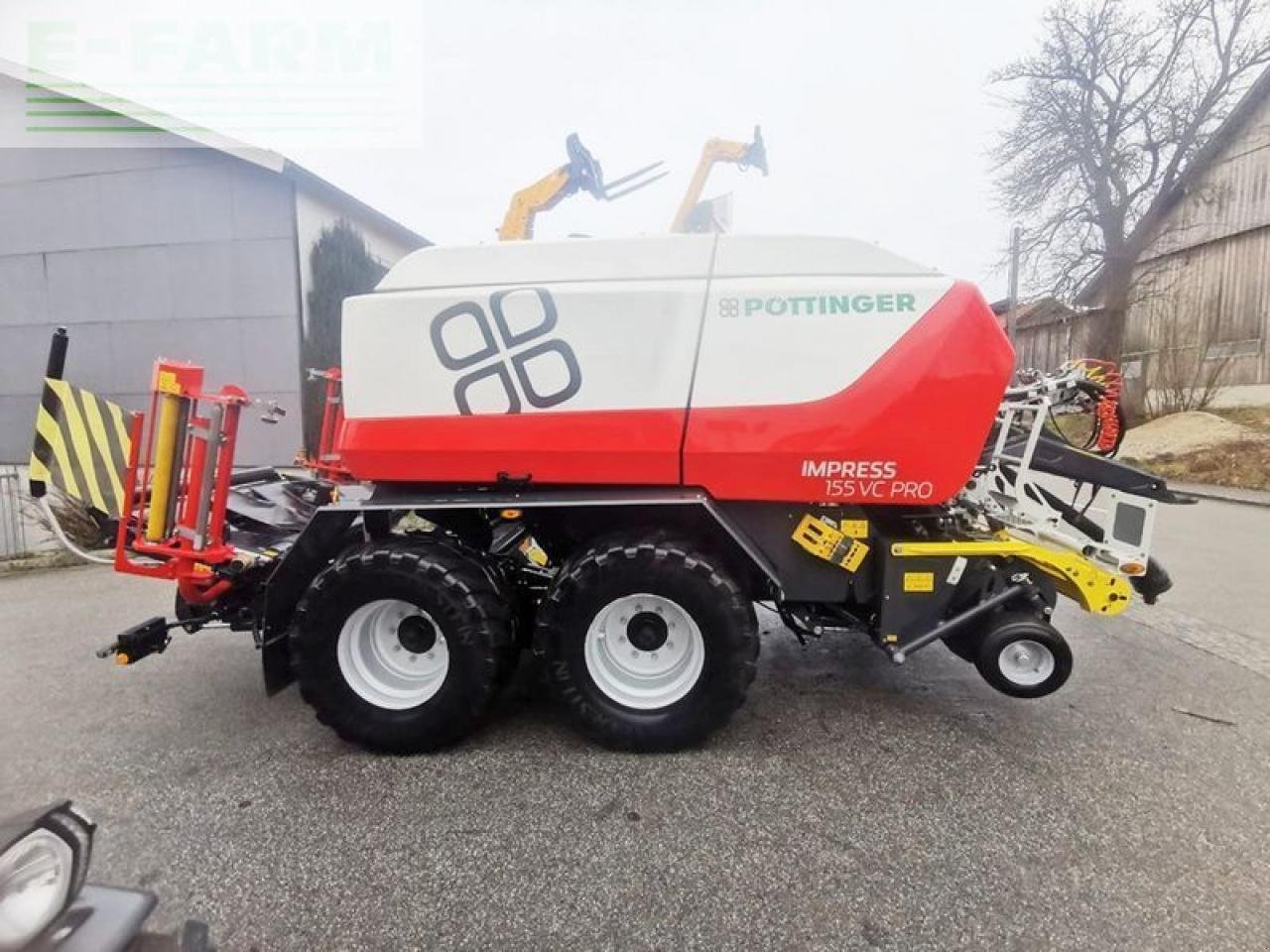 Hochdruckpresse typu Pöttinger impress 155 vc pro press-wickelkombination, Gebrauchtmaschine v SANKT MARIENKIRCHEN BEI SCHÄRDING (Obrázek 3)