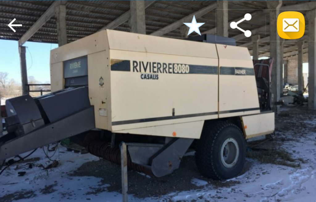 Hochdruckpresse typu Rivierre Casalis RC 8080, Gebrauchtmaschine v Київ (Obrázek 1)