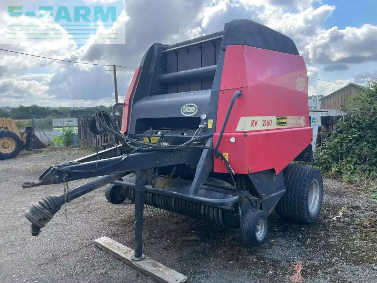 Hochdruckpresse typu Vicon presse à balles rondes rv2160focus . vicon, Gebrauchtmaschine v ST CLAIR SUR ELLE (Obrázek 2)