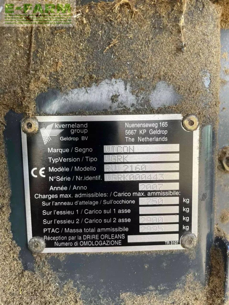 Hochdruckpresse typu Vicon presse à balles rondes rv2160focus . vicon, Gebrauchtmaschine v ST CLAIR SUR ELLE (Obrázek 10)