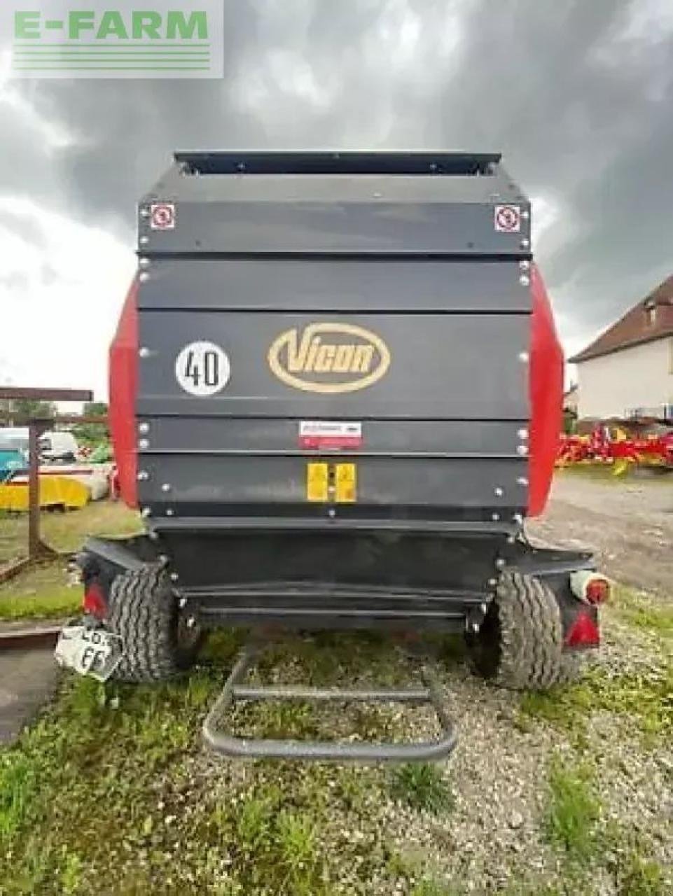 Hochdruckpresse Türe ait Vicon rv 4116 r, Gebrauchtmaschine içinde MARLENHEIM (resim 7)