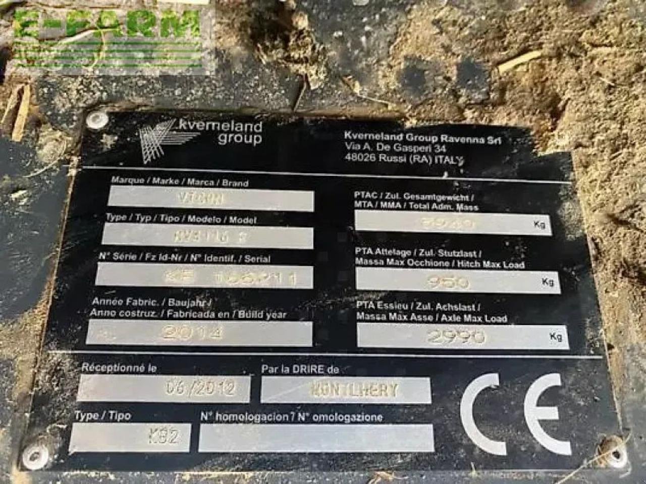 Hochdruckpresse Türe ait Vicon rv 4116 r, Gebrauchtmaschine içinde MARLENHEIM (resim 11)