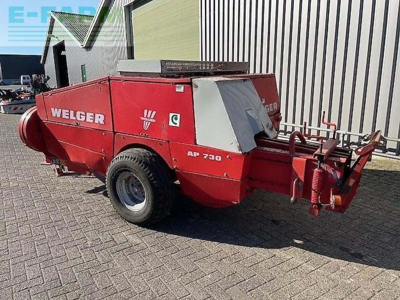 Hochdruckpresse del tipo Welger ap 730 pers, Gebrauchtmaschine en gg VEGHEL (Imagen 8)