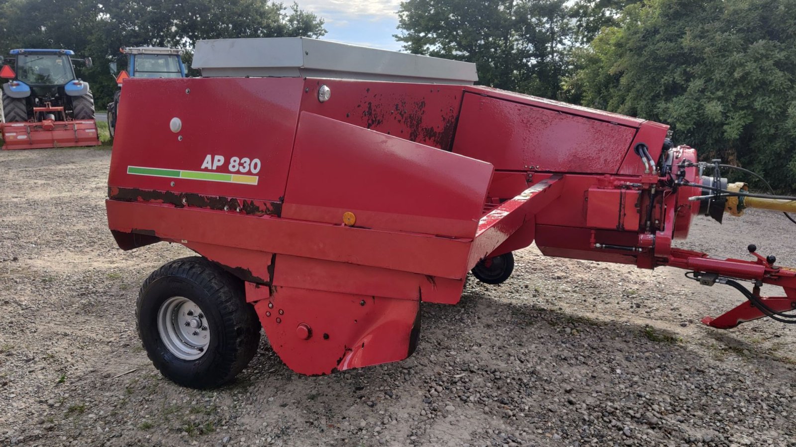 Hochdruckpresse of the type Welger AP 830 Med P23 hydr ballekanon AP 830, Gebrauchtmaschine in Skive (Picture 3)