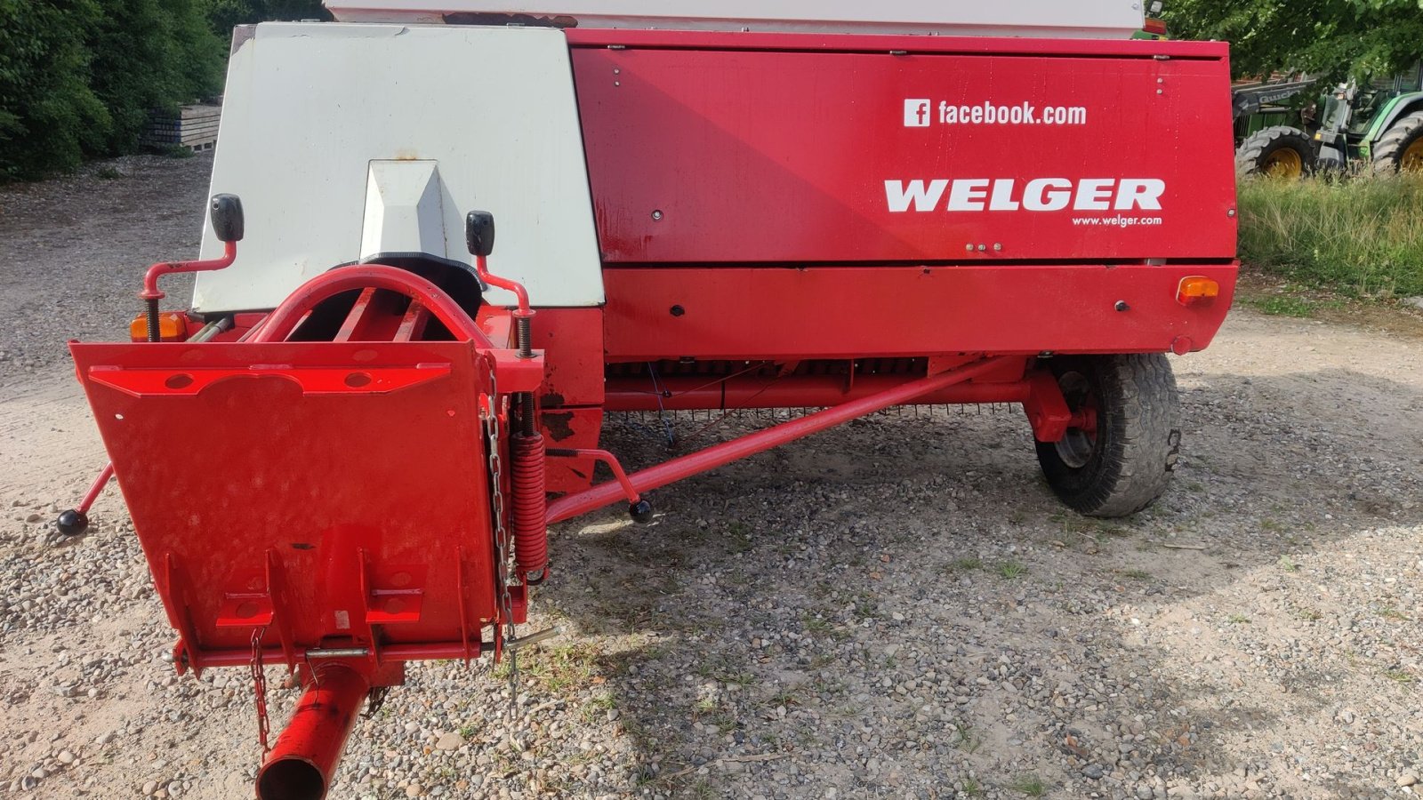 Hochdruckpresse of the type Welger AP 830 Med P23 hydr ballekanon AP 830, Gebrauchtmaschine in Skive (Picture 2)