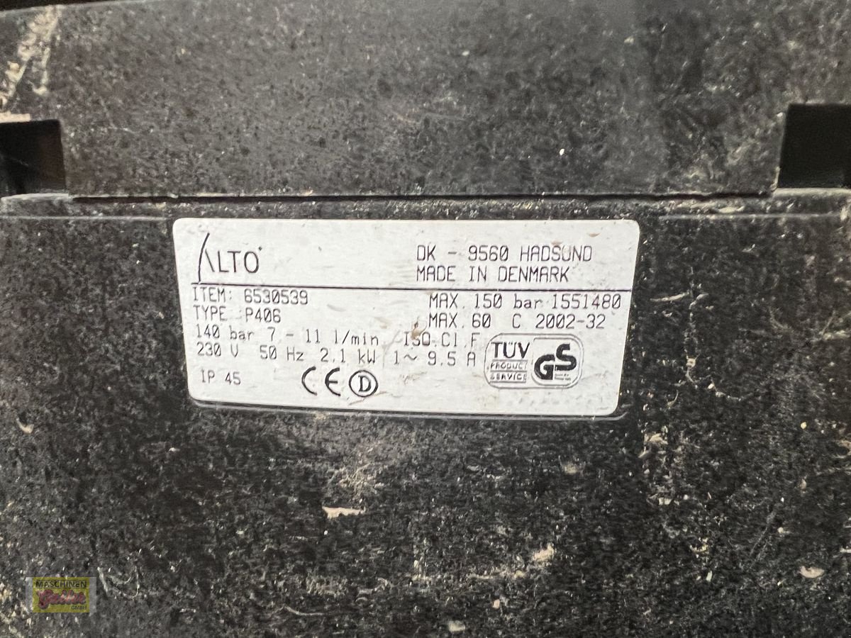 Hochdruckreiniger of the type ALTO P406, Gebrauchtmaschine in Kötschach (Picture 7)