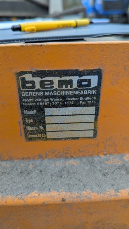 Hochdruckreiniger of the type Bema 25 Veegmachine, Gebrauchtmaschine in Bladel (Picture 8)
