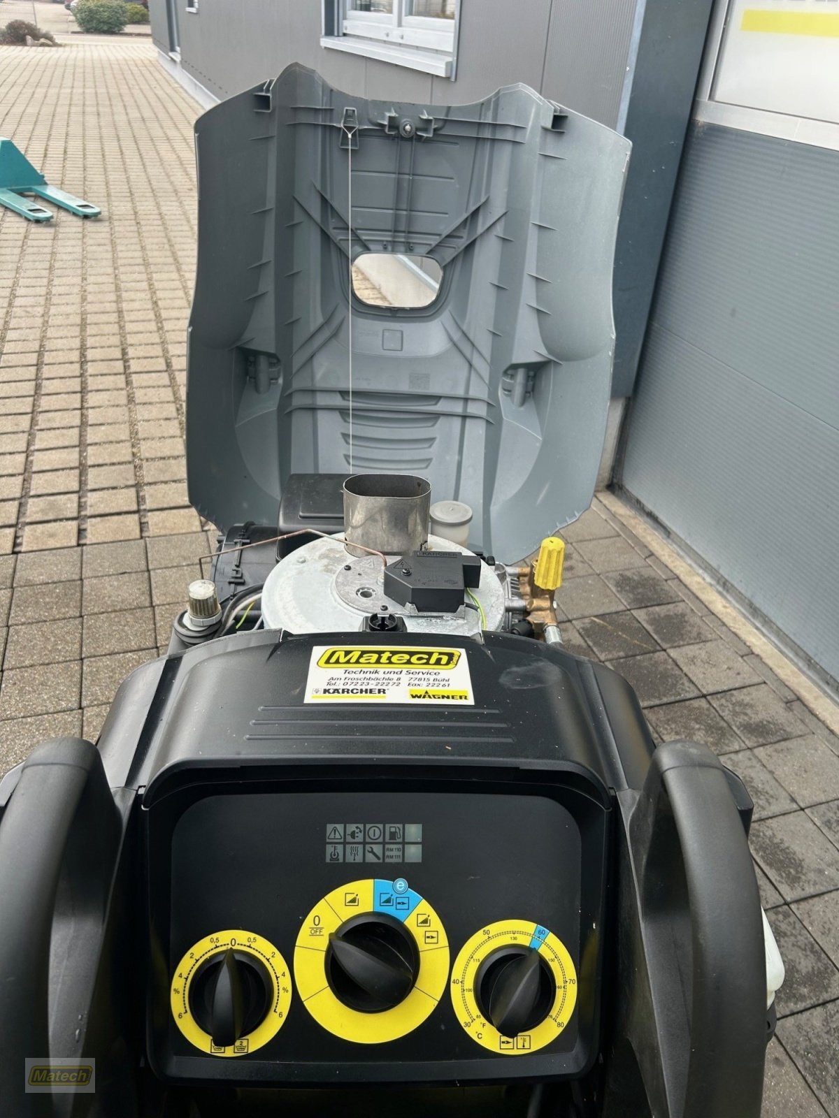 Hochdruckreiniger Türe ait Kärcher HDS 11/18-4 SXA, Gebrauchtmaschine içinde Bühl (resim 10)
