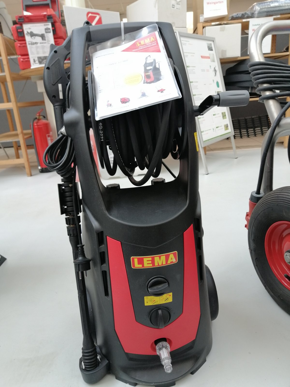 Hochdruckreiniger of the type Lema Hochdruckreiniger Red Power 10/160, Neumaschine in Gerasdorf (Picture 1)