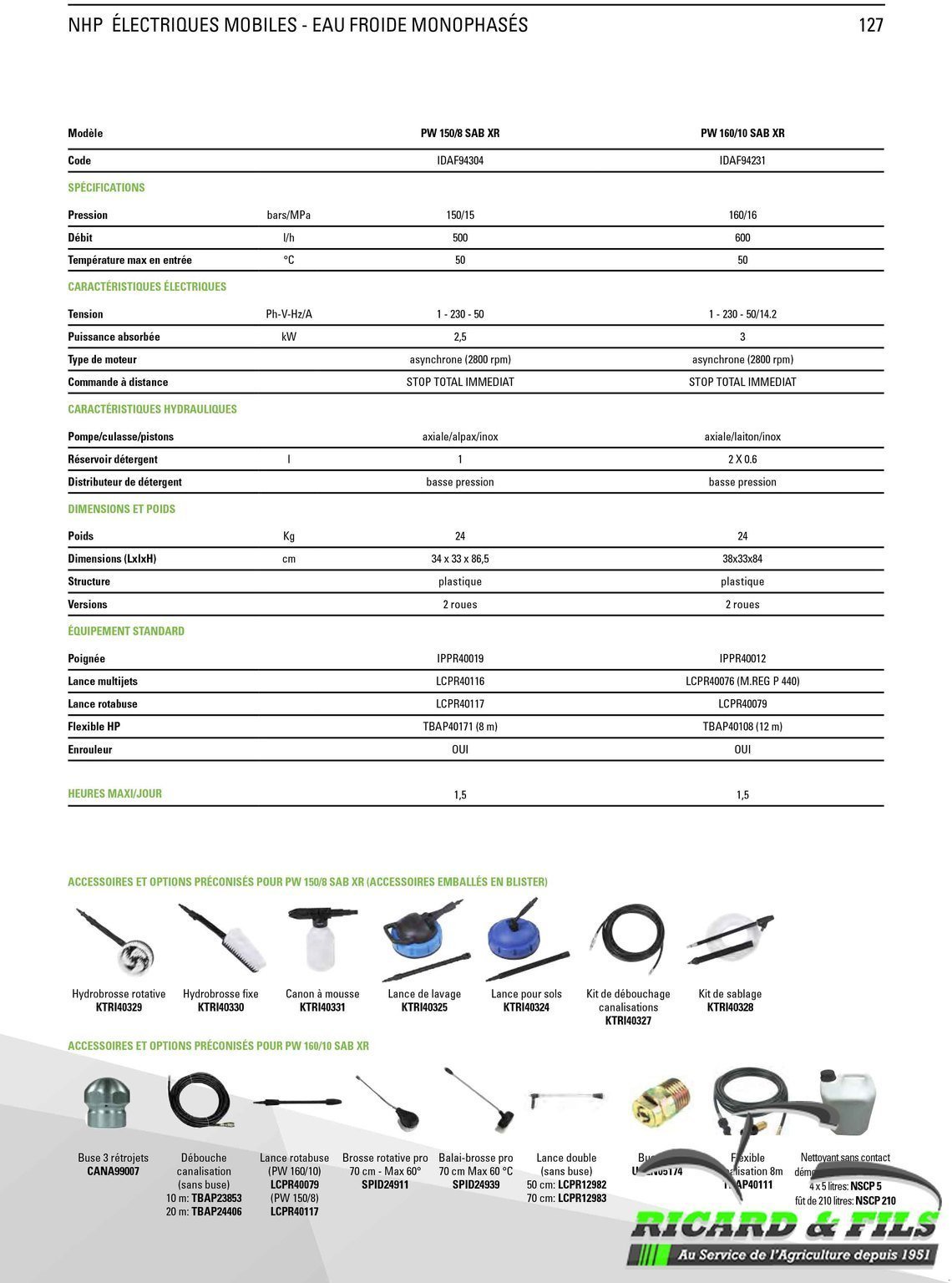 Hochdruckreiniger typu Lipco PW150/8SABXR, Gebrauchtmaschine v LA SOUTERRAINE (Obrázek 2)