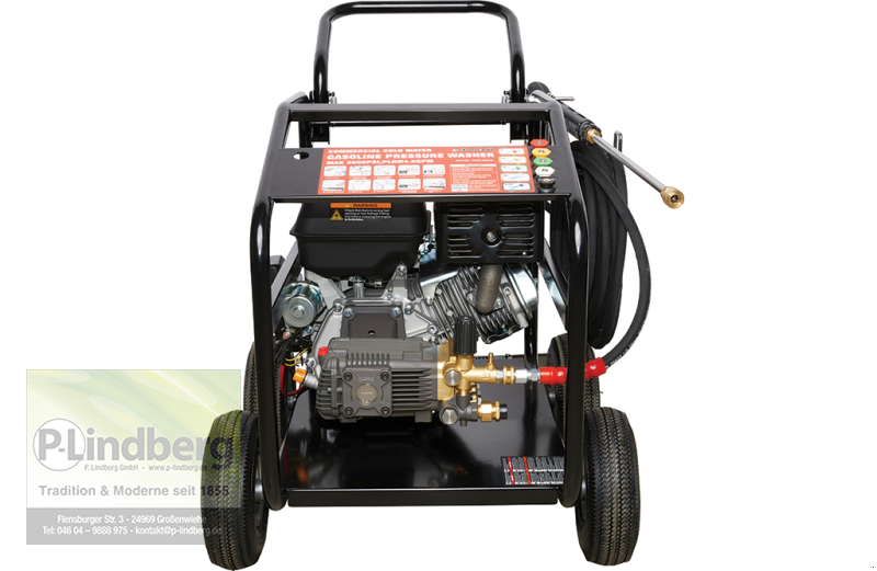 Hochdruckreiniger des Typs P. Lindberg GmbH Hochdruckreiniger 4-Takt Benzin 13 PS max. 250 bar Pumpendruck, Neumaschine in Großenwiehe (Bild 2)