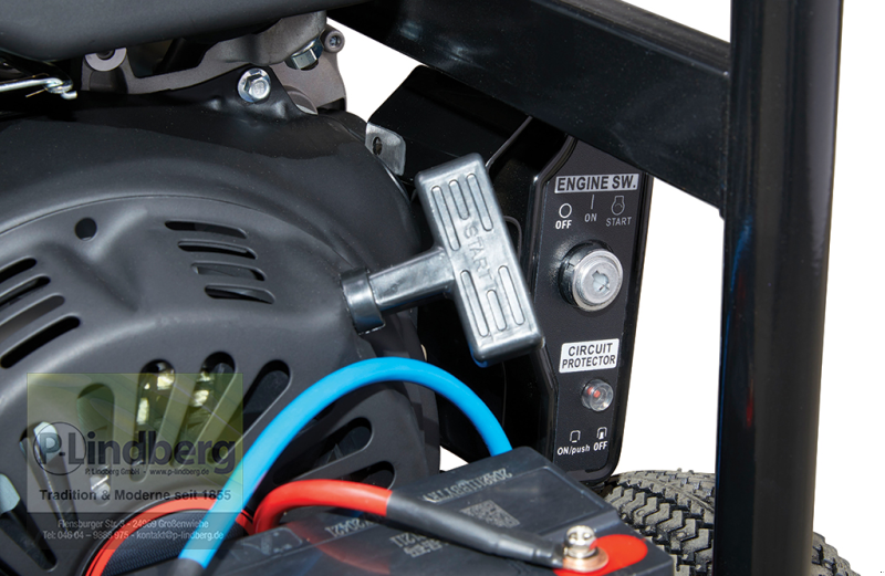 Hochdruckreiniger des Typs P. Lindberg GmbH Hochdruckreiniger 4-Takt Benzin 13 PS max. 250 bar Pumpendruck, Neumaschine in Großenwiehe (Bild 10)