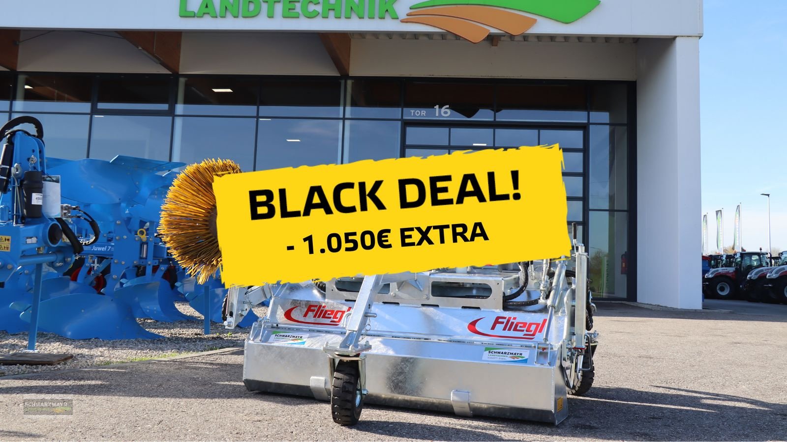 Hochdruckreiniger des Typs Sonstige Fliegl AgroCenter Kehrmaschine 1550, Vorführmaschine in Gampern (Bild 2)