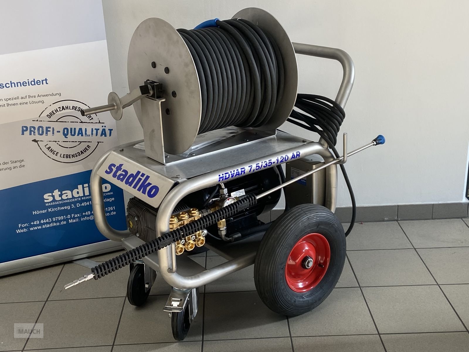 Hochdruckreiniger des Typs Sonstige HDVAR 7,5/35-120 AR, Neumaschine in Burgkirchen (Bild 2)
