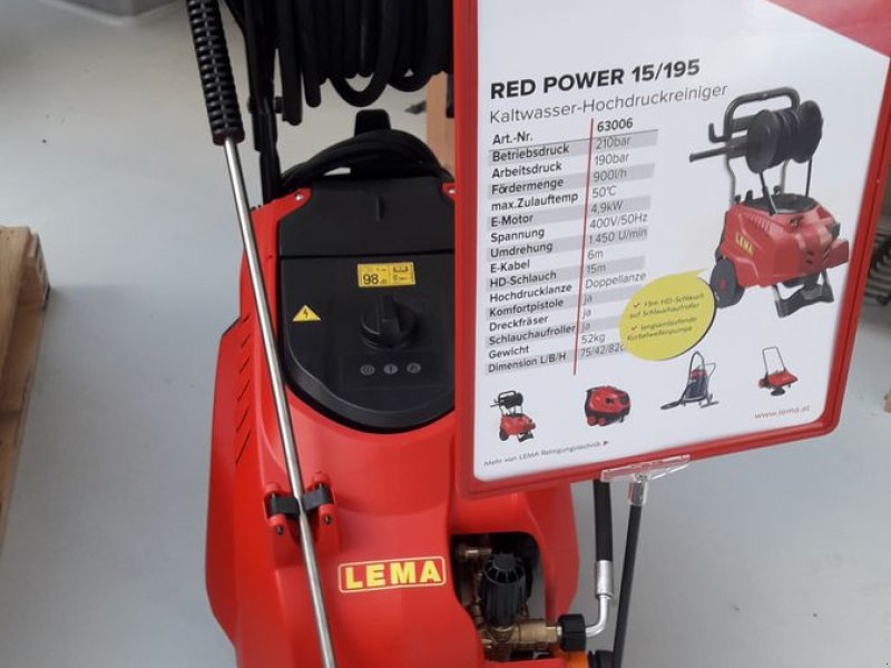 Hochdruckreiniger des Typs Sonstige LEMA Hochdruckreiniger Red Power 15/195, Neumaschine in Gerasdorf (Bild 1)